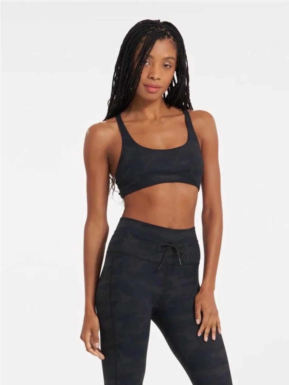 Vuori Black Camo Sports Bra